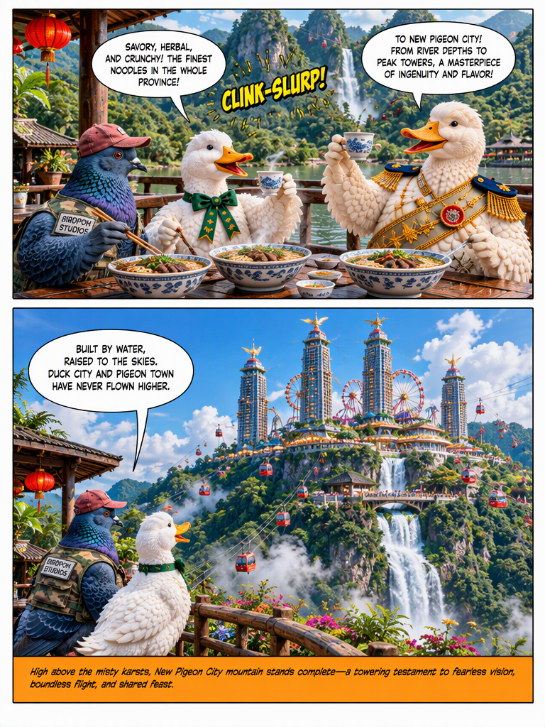 Summit of New Pigeon City (page 4 of 4)