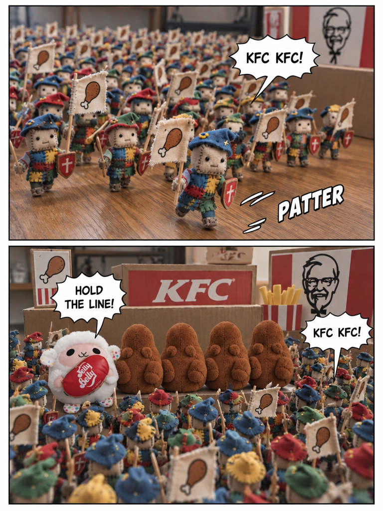 The Fried Chicken Plushie Invasion (page 2 of 4)