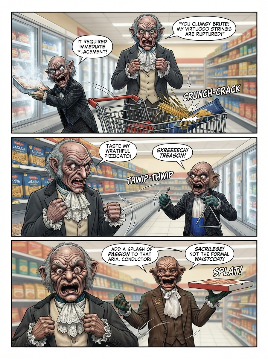 Trio Triangolo Goes to the Store (page 2 of 4)