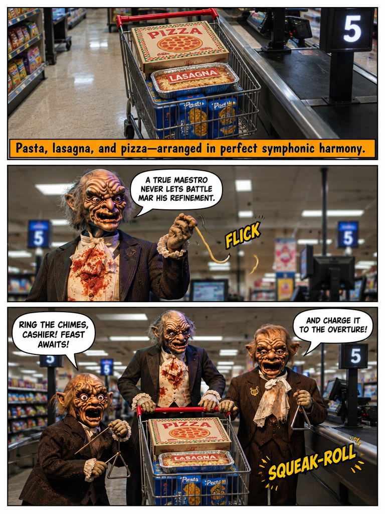 Trio Triangolo Goes to the Store (page 4 of 4)
