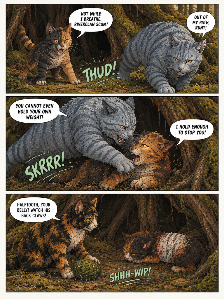 A Claws Breadth from Healing (page 3 of 4)