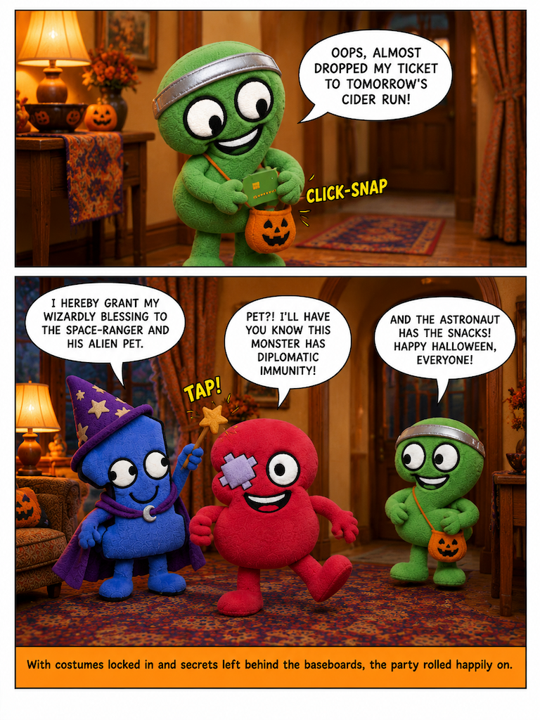 Costume Caper and the Missing Card (page 4 of 8)