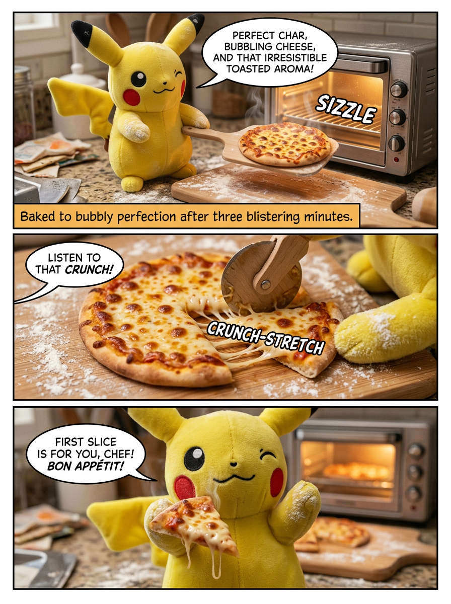 Chef Pikachu's Mini Pizza Masterclass (page 4 of 4)