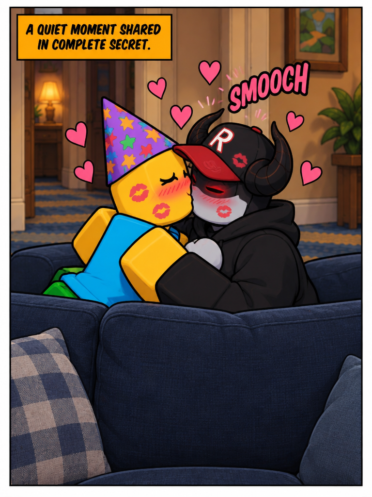 Secret High-Five and Kiss (page 3 of 4)