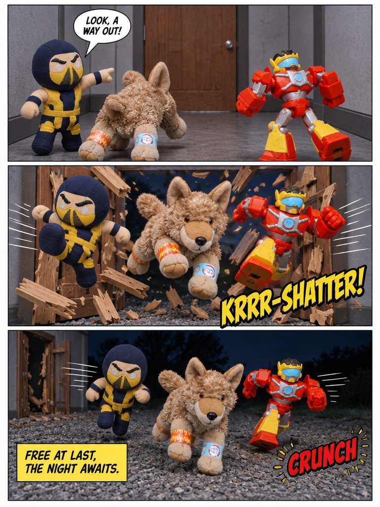 the defenders #issue 2: breakout at full throttle. (page 4 of 4)
