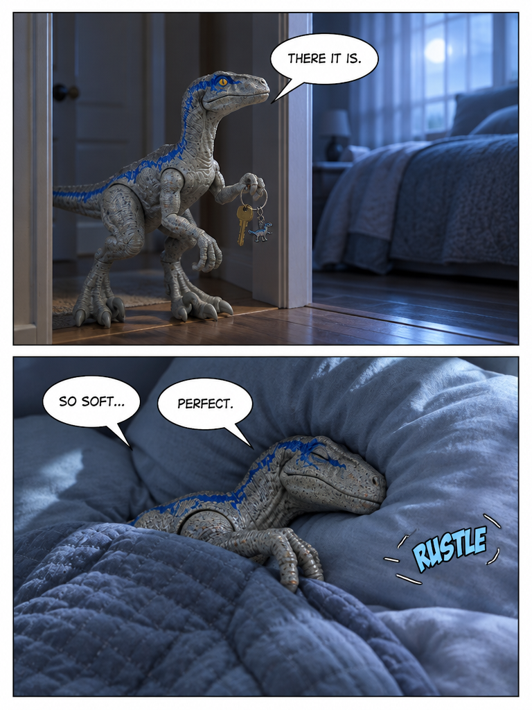 Blue The velociraptor dave’s hot chicken visit!!! (page 7 of 8)