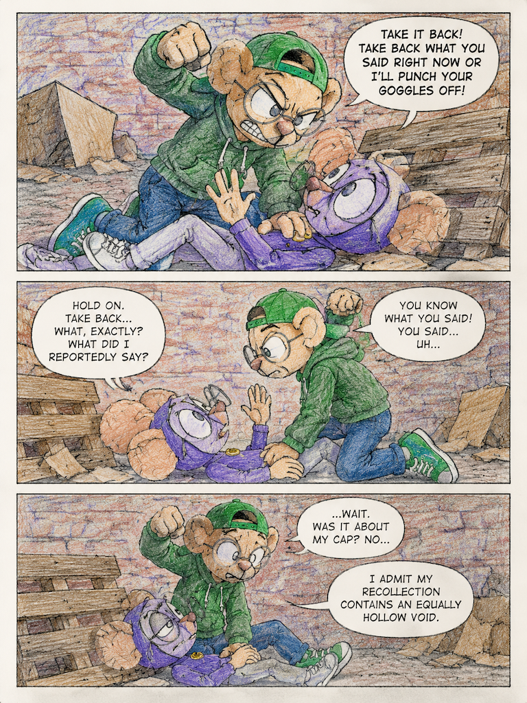 Forgot Then (page 2 of 4)