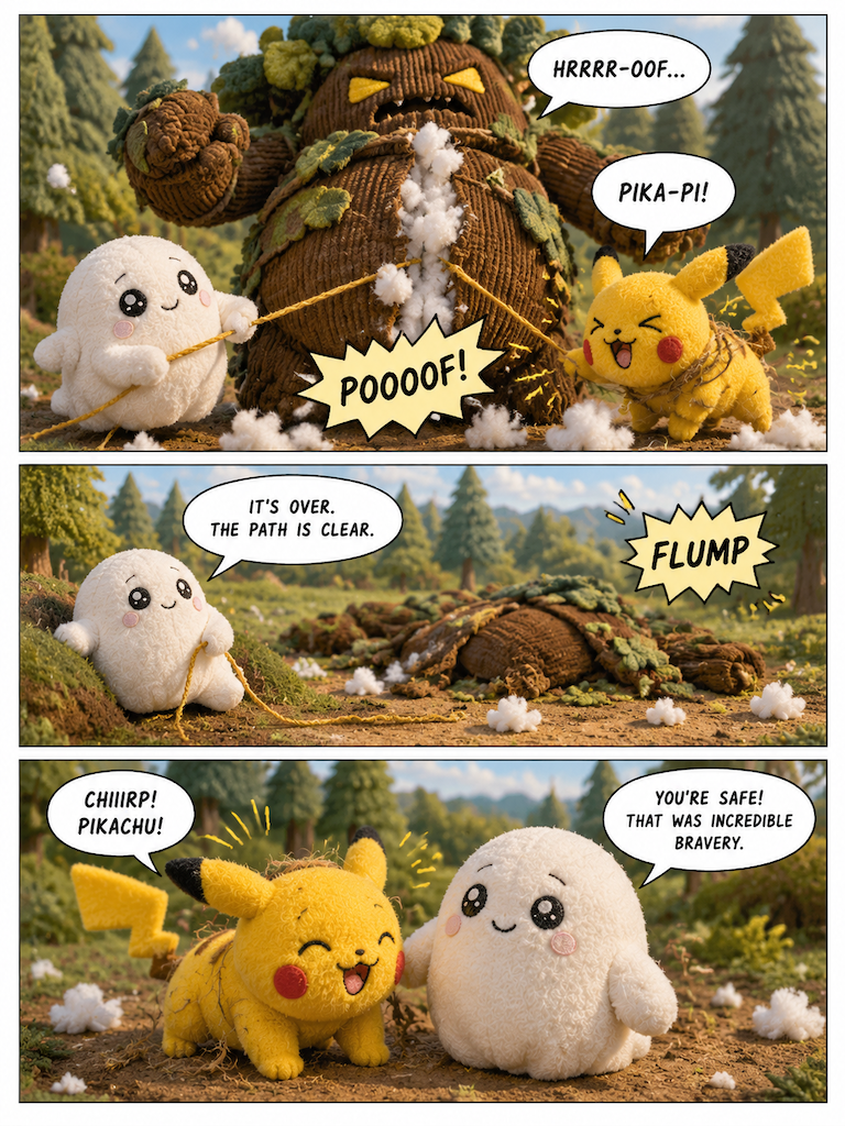Spark of Friendship in the Timber Clearing (page 3 of 4)