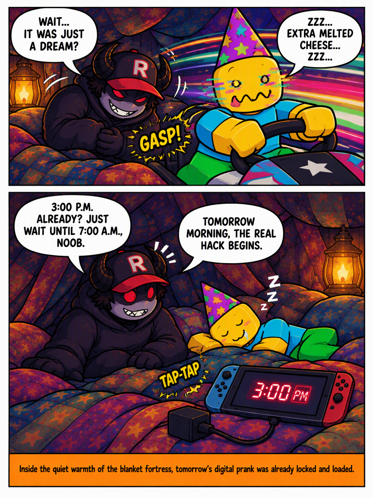 A Hackly Dream and the Morning Alarm (page 4 of 4)