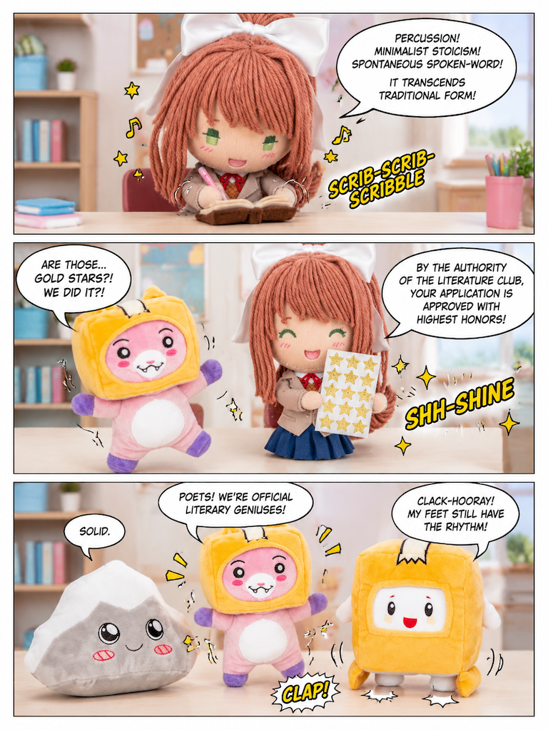 The Literature Club Audition (page 3 of 4)