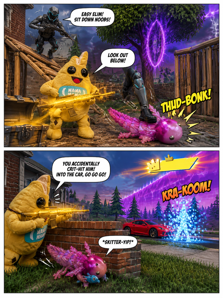 The Anvenchers of Peely & Axo (page 5 of 8)