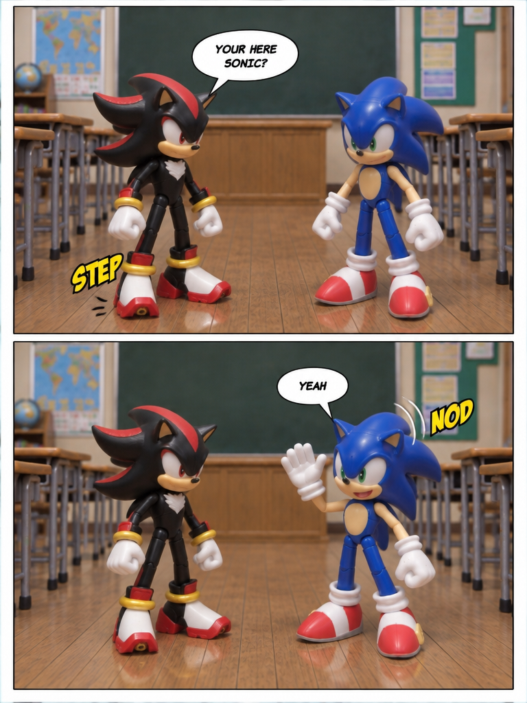 A Sudden Arrival in Class (page 2 of 4)