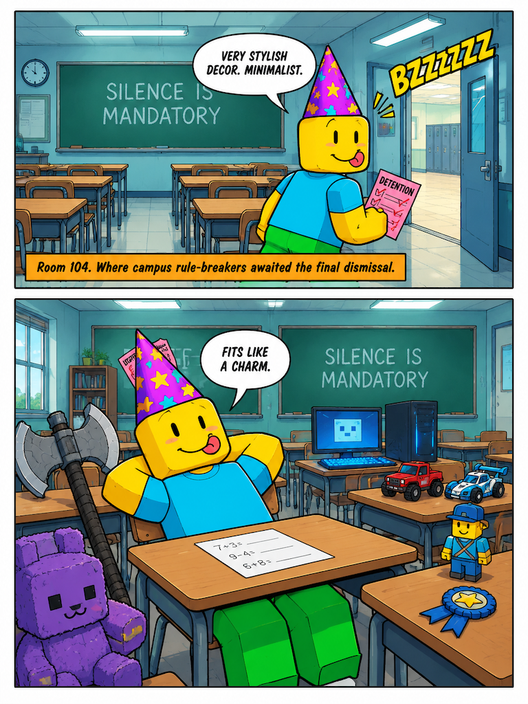 Straight to Detention (page 3 of 4)