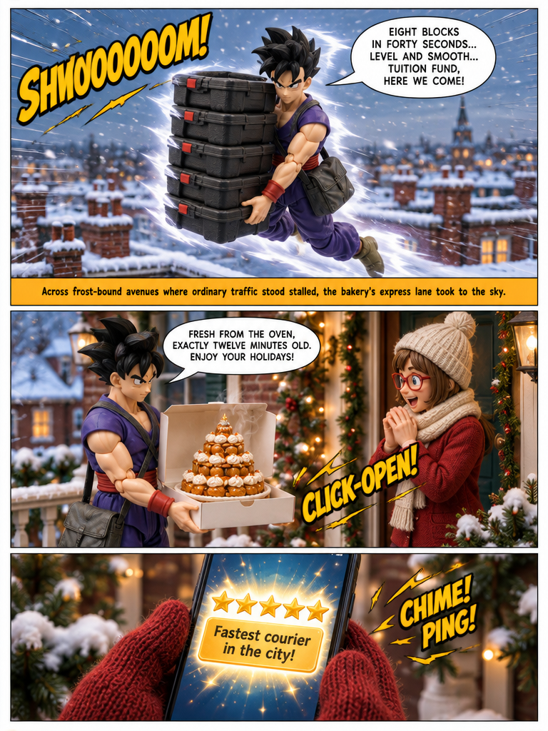 Delivery Rush and the Tuition Run (page 3 of 4)