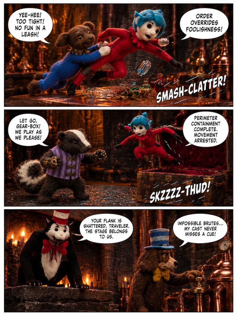 The Battle of the Hats and Things (page 2 of 4)