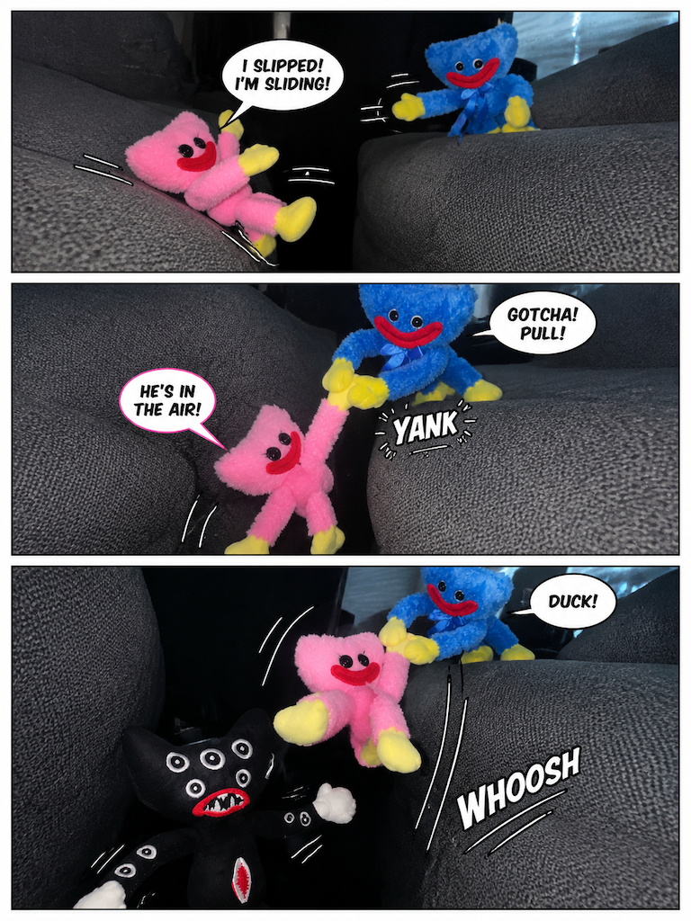 Escape Across the Couch (page 2 of 4)