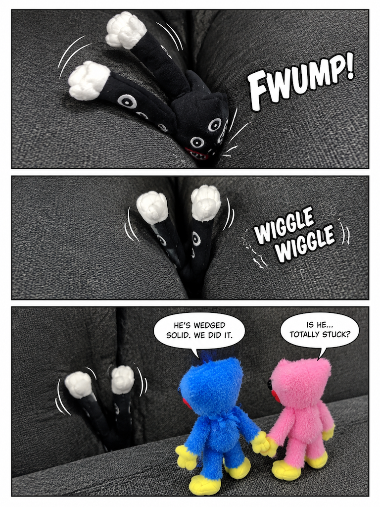 Escape Across the Couch (page 3 of 4)