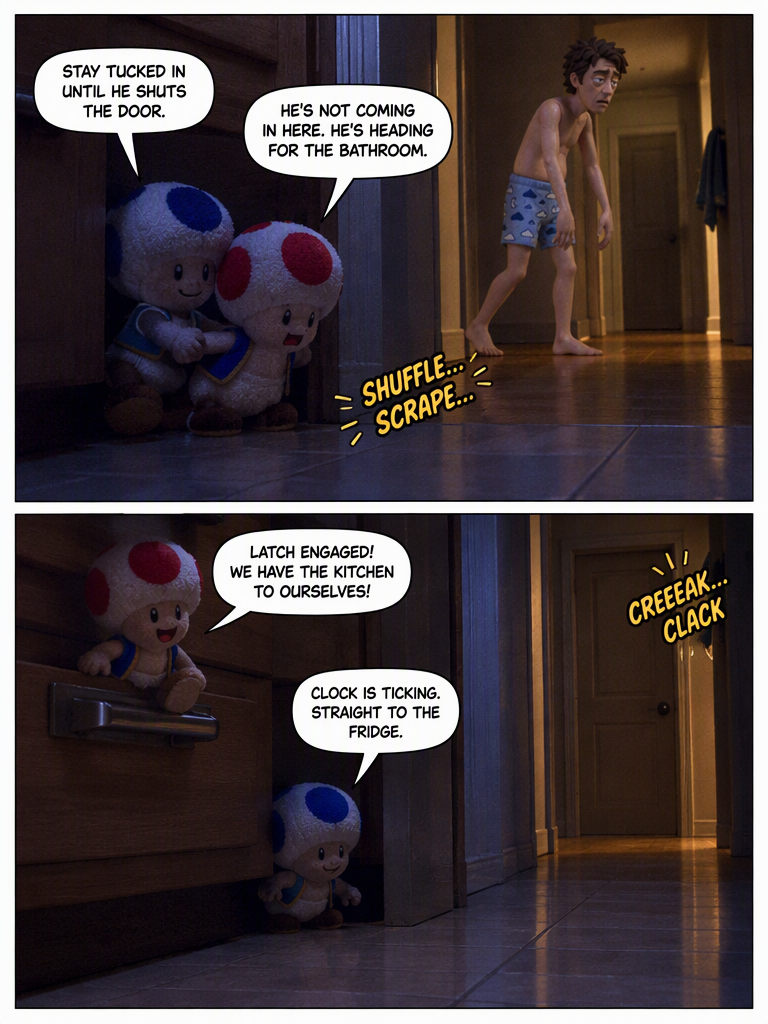 Midnight Hallway Sprint (page 2 of 4)
