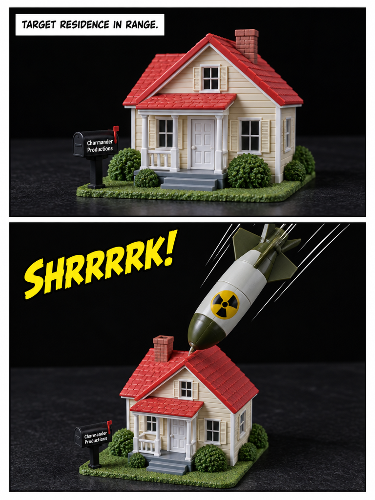 Air Strike on Charmander Productions (page 3 of 4)