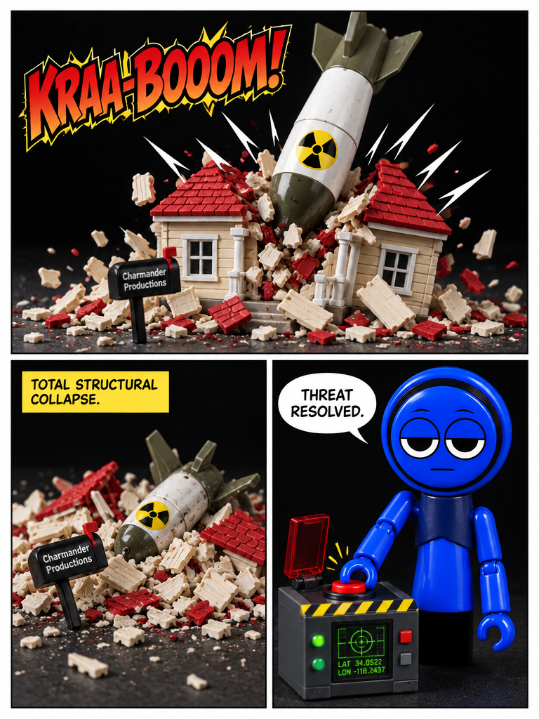 Air Strike on Charmander Productions (page 4 of 4)