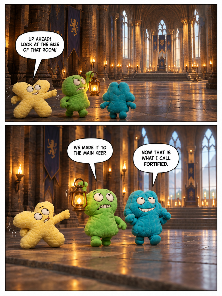 Through the Vaulted Keep (page 3 of 4)
