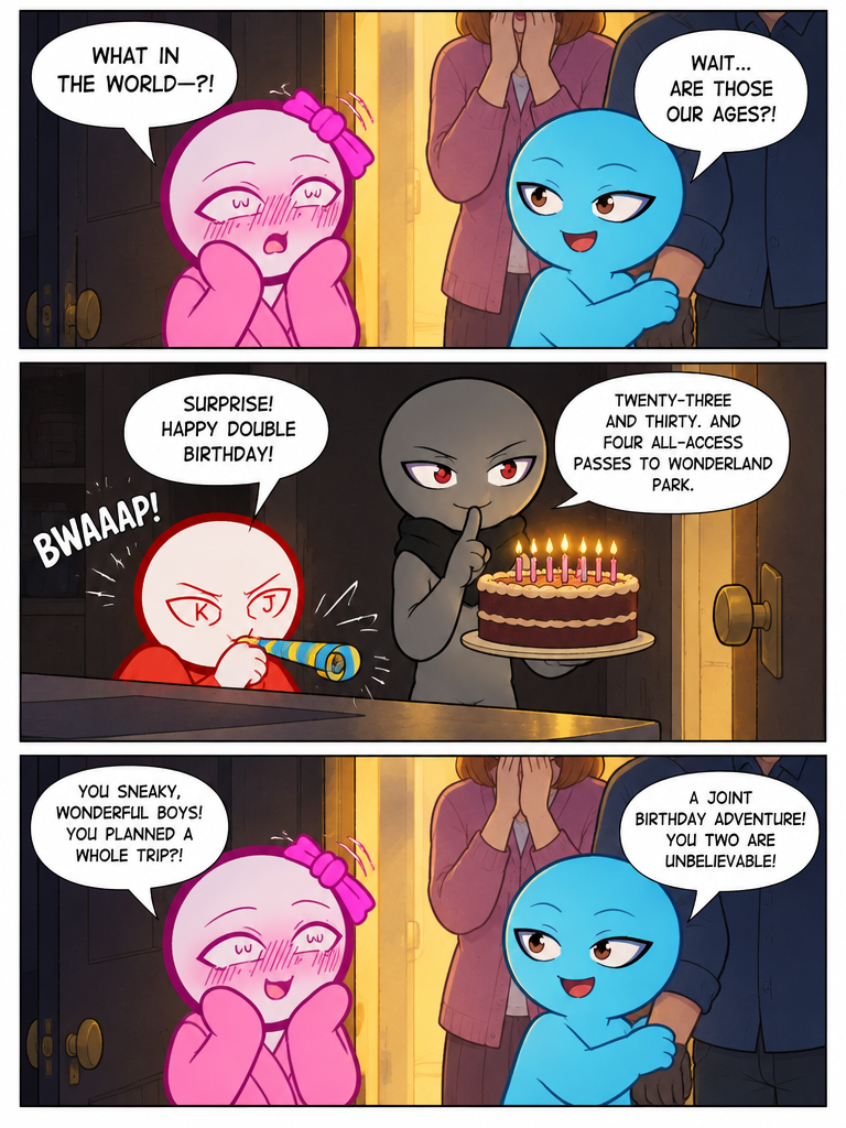 The Double Birthday Surprise (page 2 of 4)
