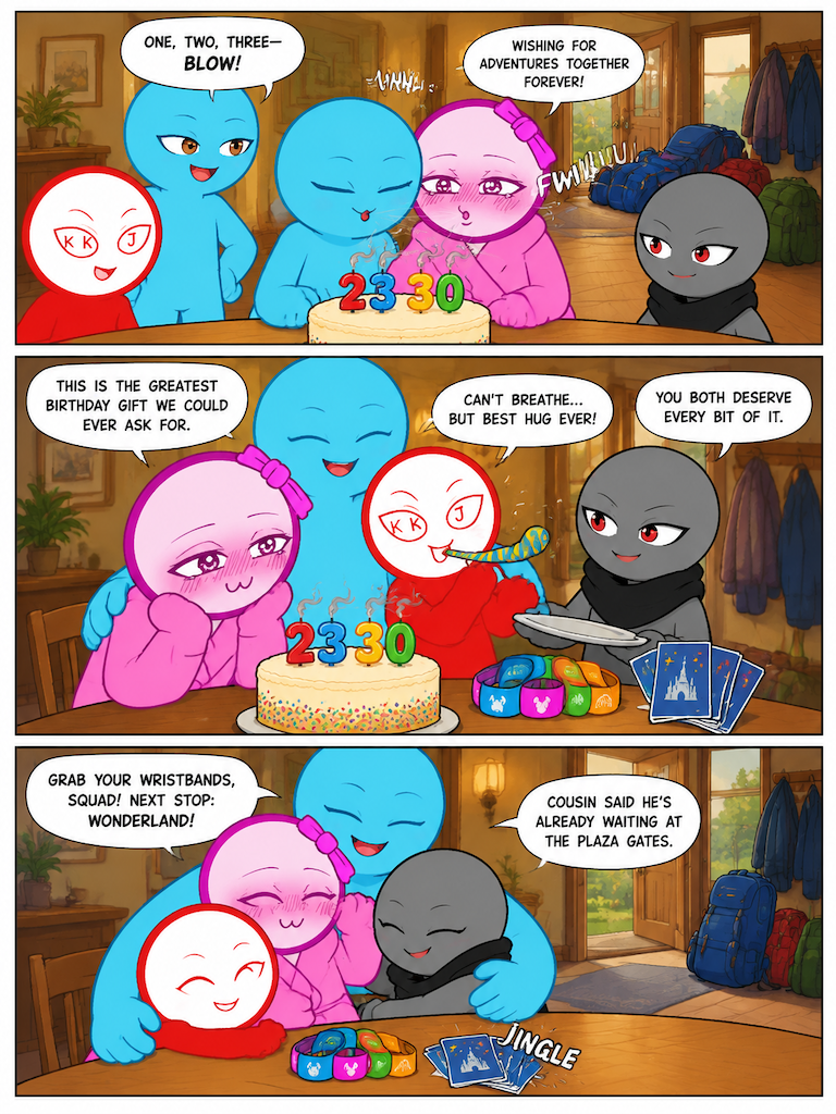 The Double Birthday Surprise (page 3 of 4)