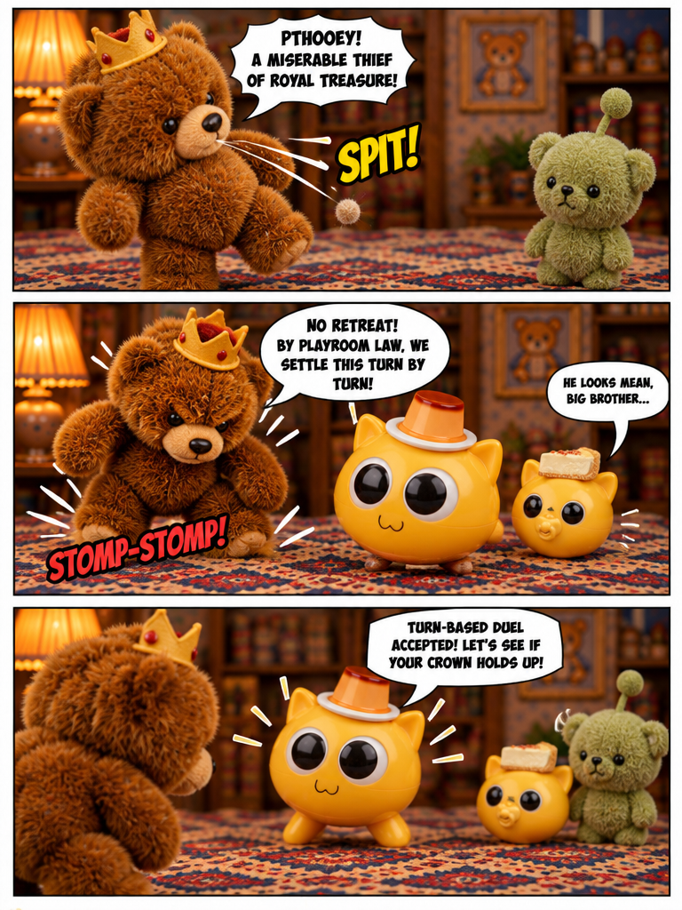 The Cheesecake Rescue Battle (page 2 of 4)