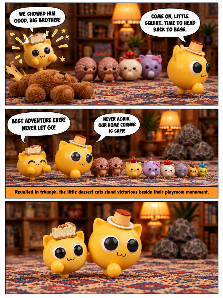 The Cheesecake Rescue Battle (page 4 of 4)
