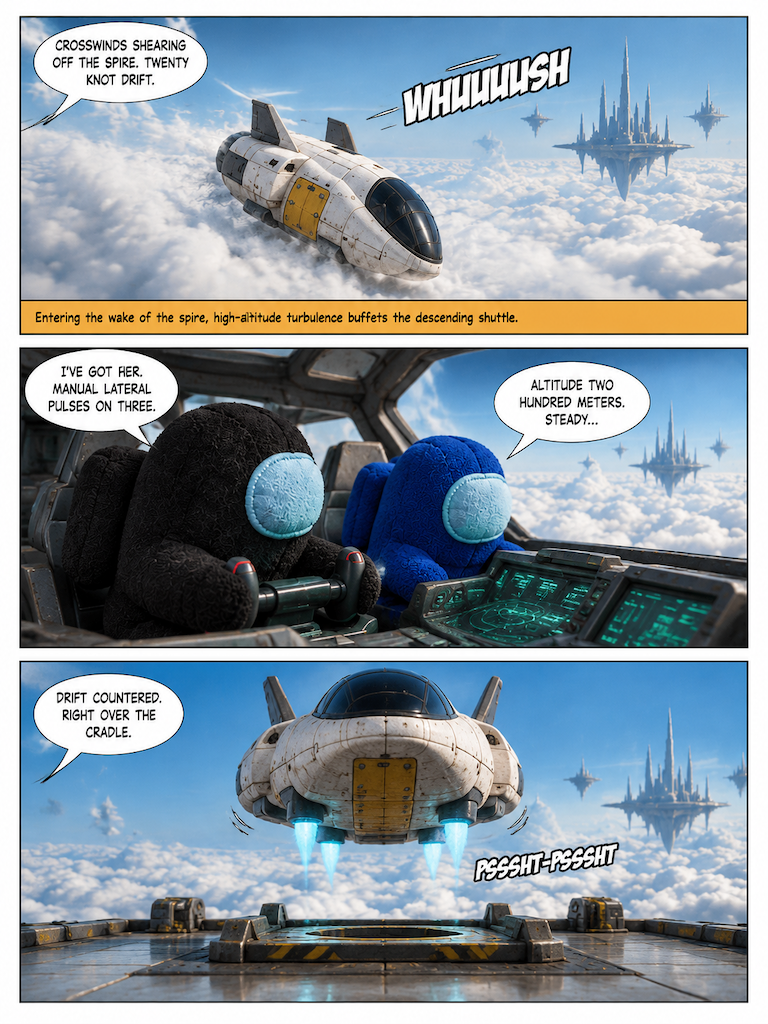 Arrival at Mira HQ (page 2 of 4)