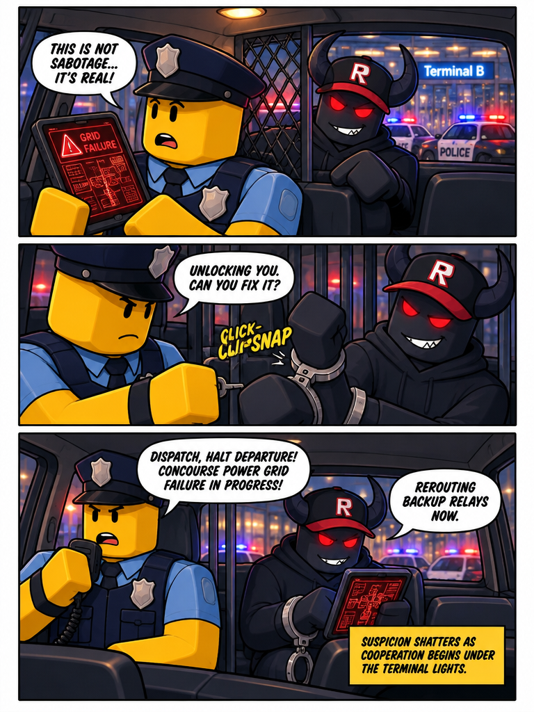 False Alarm at Terminal B (page 4 of 4)