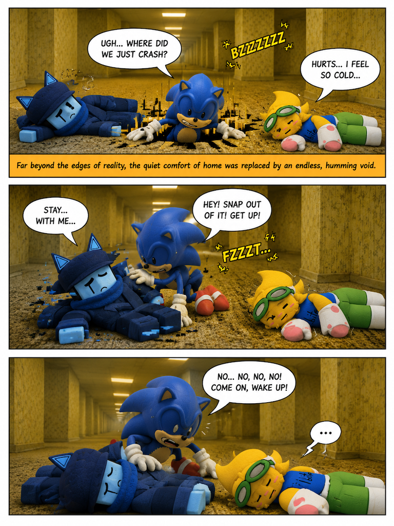A Sudden Blue Blur (page 2 of 4)