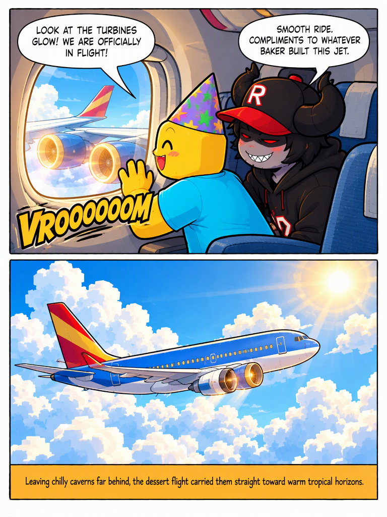 A Sweet Flight to Robloxia Sands (page 2 of 4)
