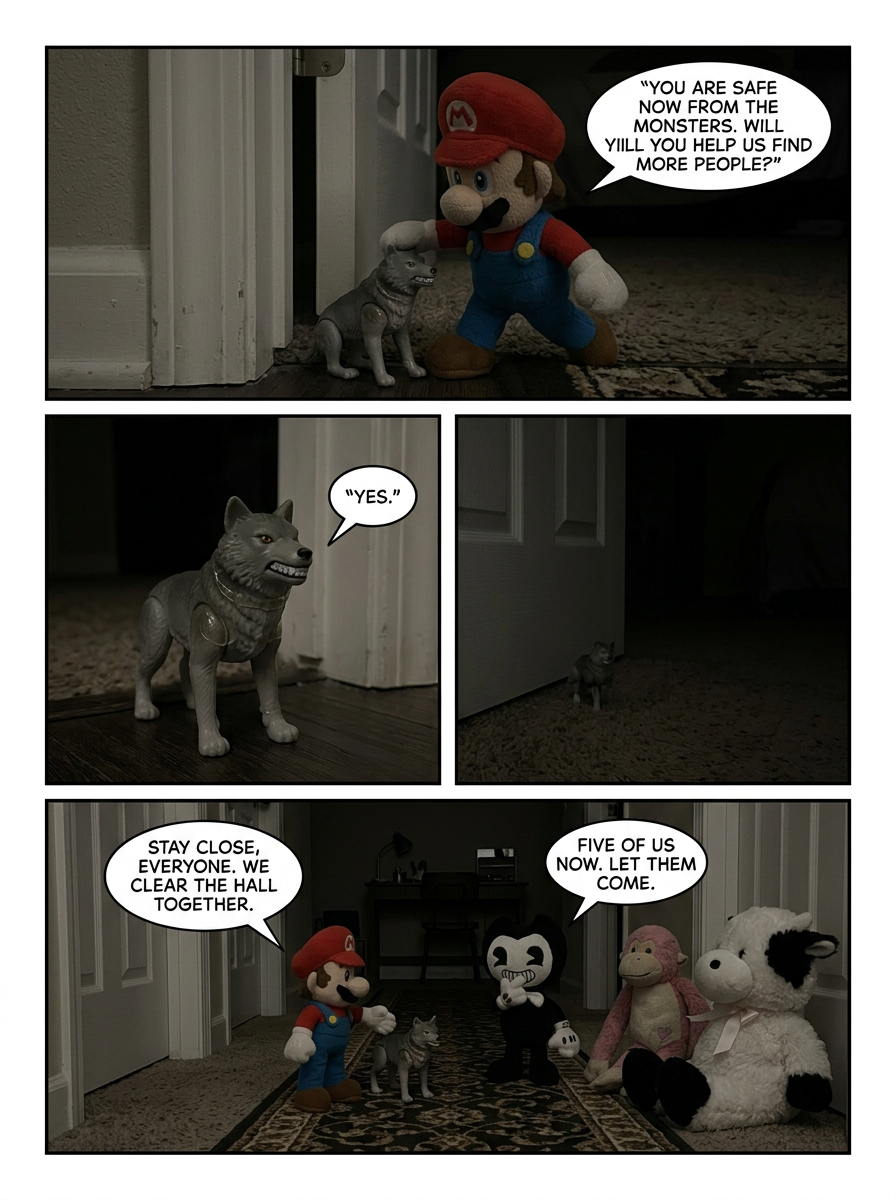 Bonded by Glue(part nine of don’t run) (page 3 of 4)