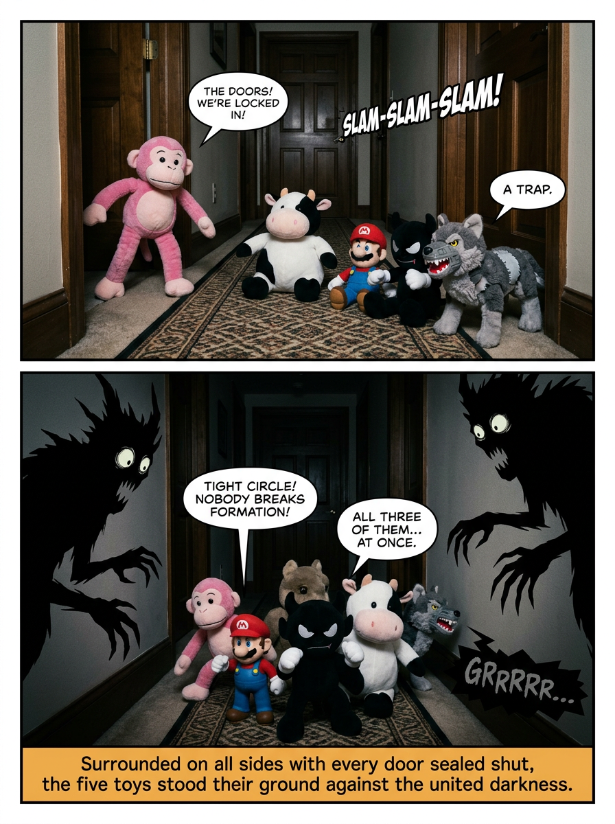 Bonded by Glue(part nine of don’t run) (page 4 of 4)