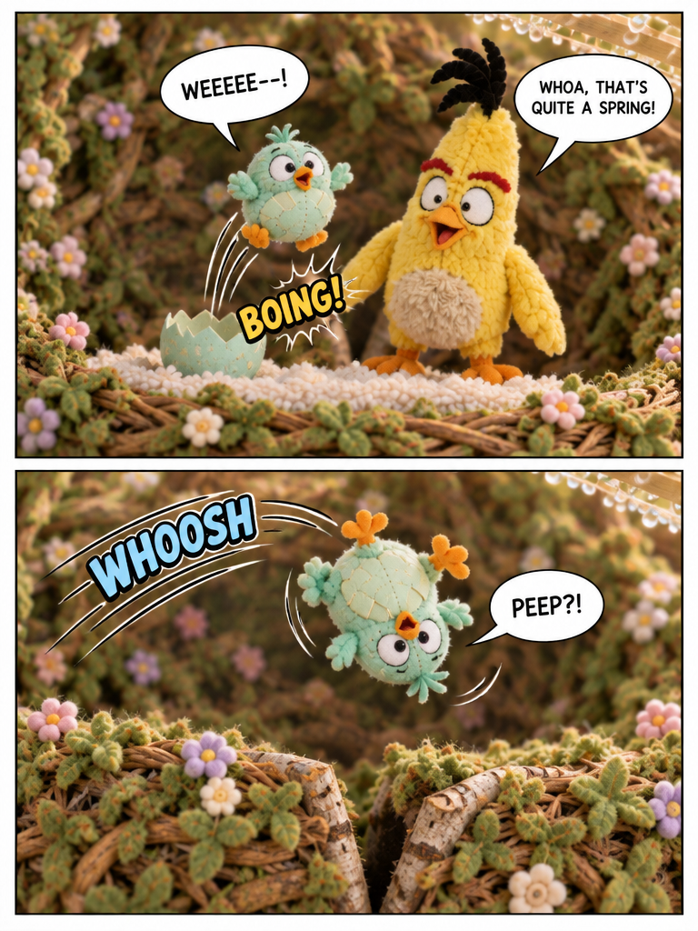 First Flutters in the Nest (page 2 of 4)