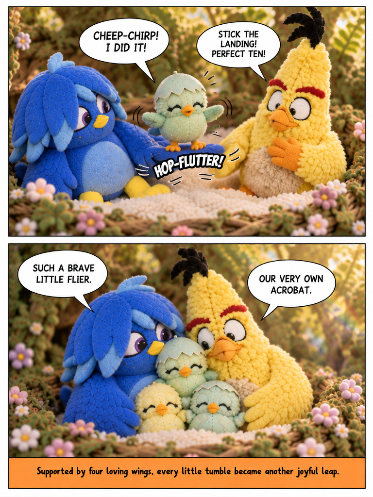 First Flutters in the Nest (page 4 of 4)