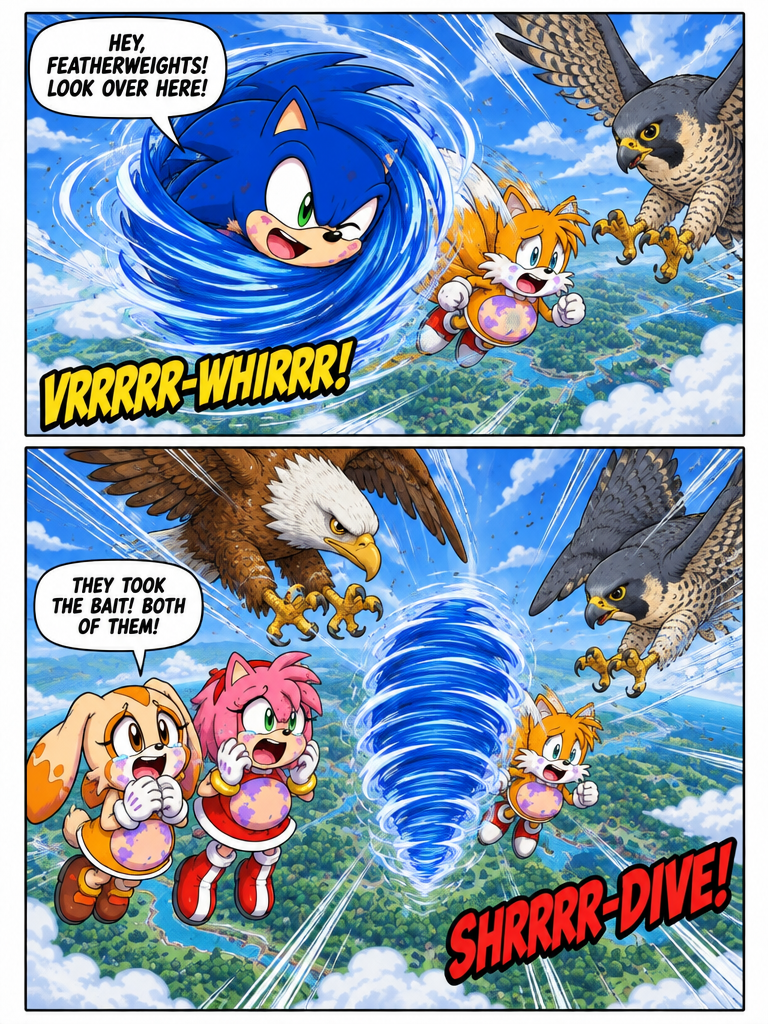 Aerial Claws and Crashing Down (page 2 of 4)