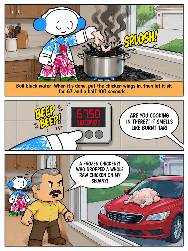 Cooking Tutorial Gone Wrong (page 2 of 4)