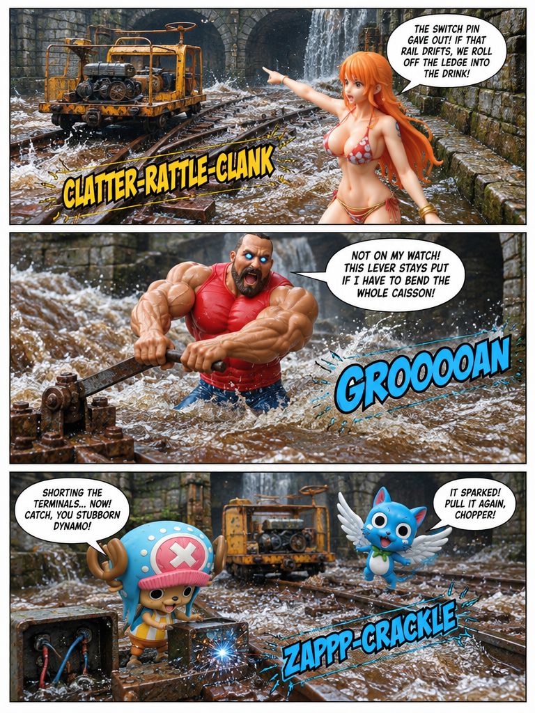 One piece Escape from the Sludge Vault (page 2 of 4)
