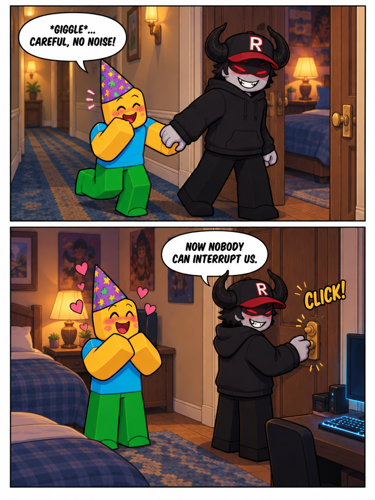Secret Midnight Retreat (page 2 of 4)