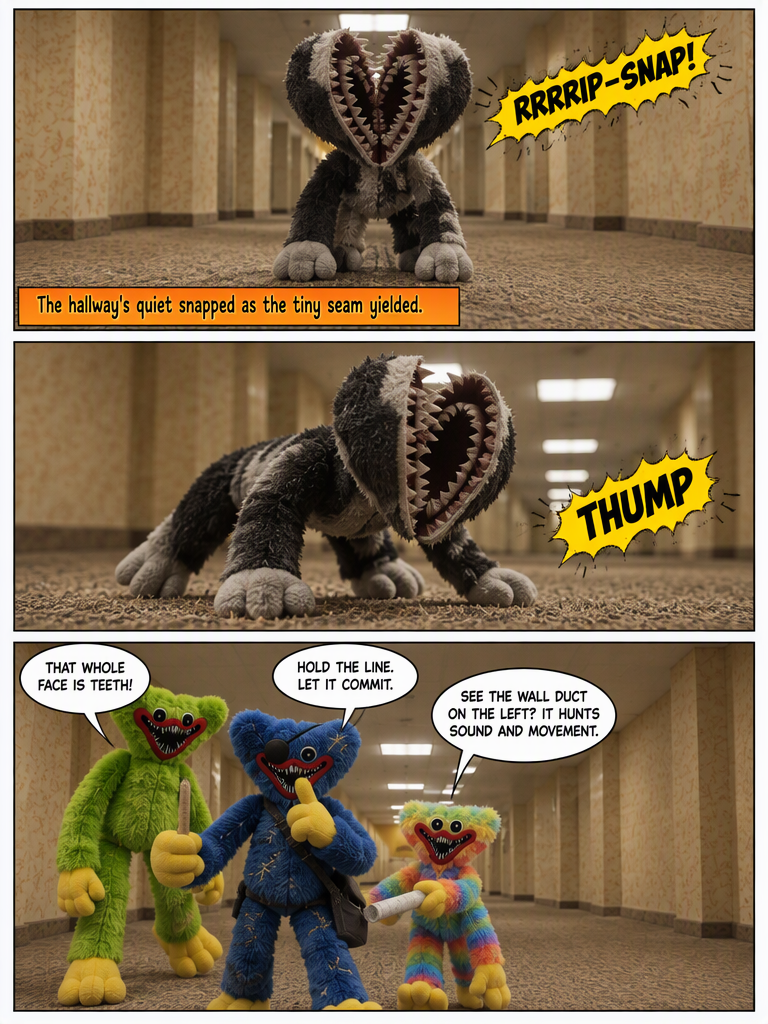 Split Grin in the Liminal Hall (page 2 of 4)