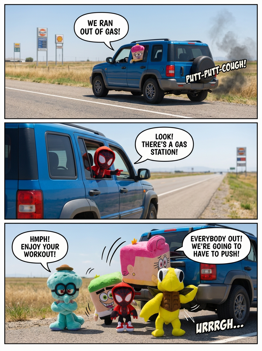 The Mystery Road Trip! (Part 1 And 2) (page 6 of 8)