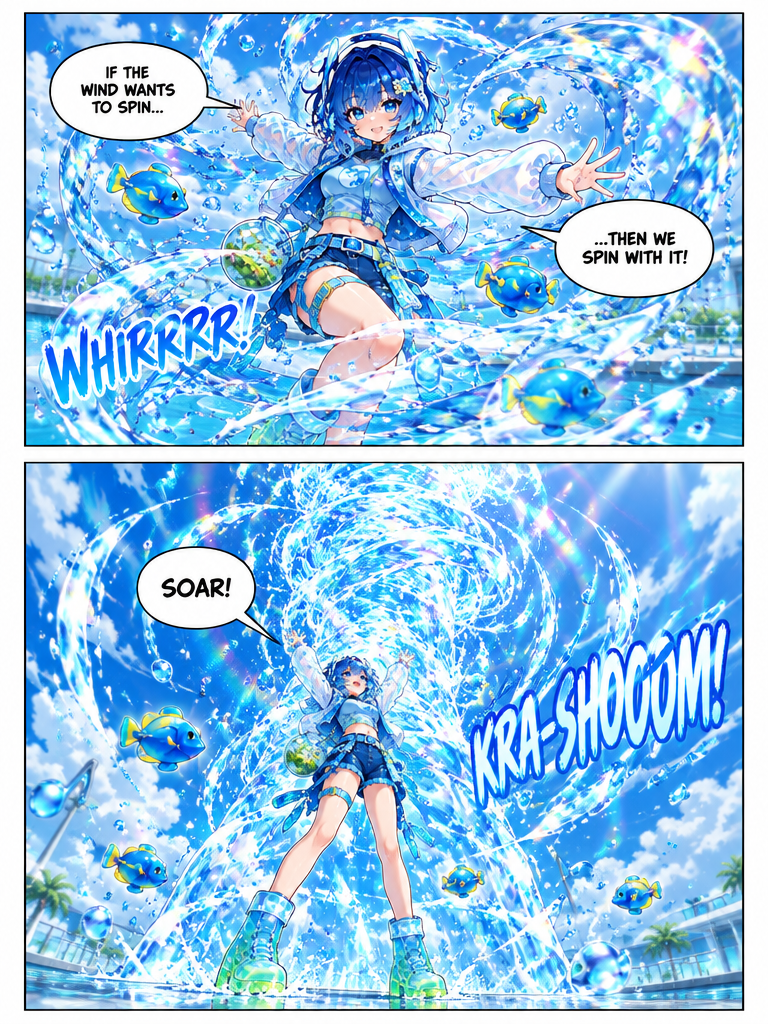 Mimi's Glittering Water Show (page 3 of 4)