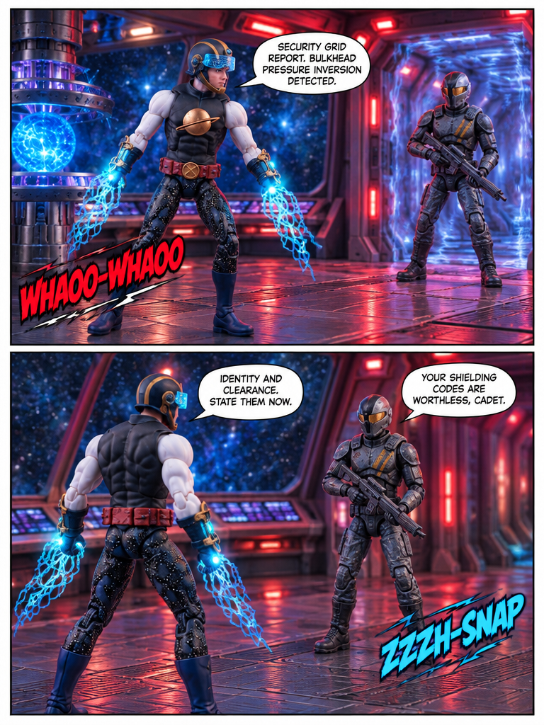 πͺ Kaelen Voss π₯ Architect of the Void: Breach on the Odyssey π¬ Comic St pt 2 (page 1 of 8)