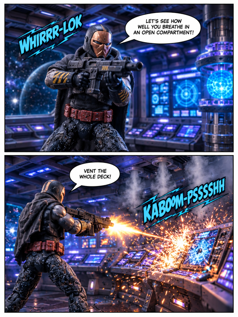 πͺ Kaelen Voss π₯ Architect of the Void: Breach on the Odyssey π¬ Comic St pt 2 (page 5 of 8)