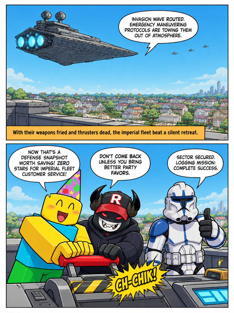 Clean Sweep of the Skies (page 4 of 4)