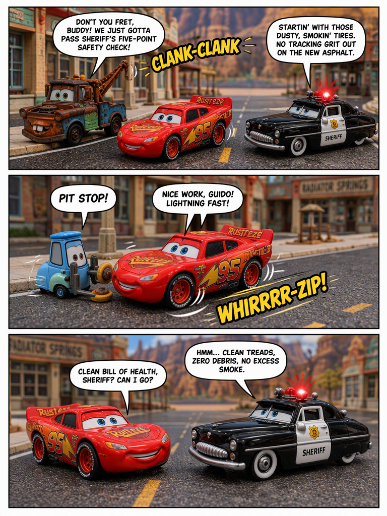 On the Clock in Radiator Springs (page 2 of 4)