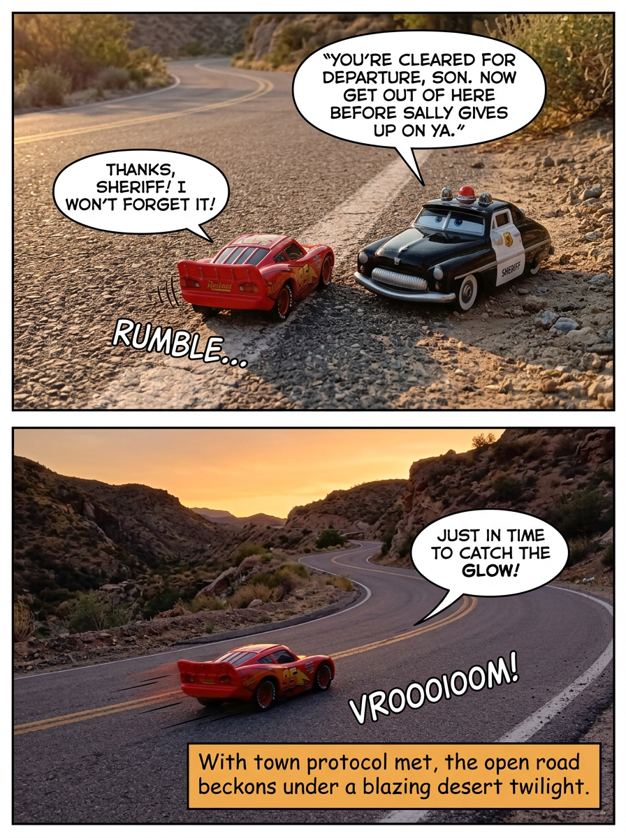 On the Clock in Radiator Springs (page 3 of 4)