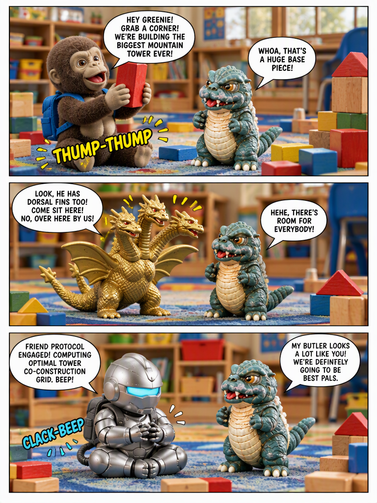 Little Godzilla Jr Goes to Elementary School (page 2 of 4)